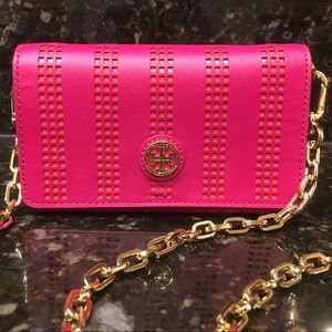 NWT Tory Burch Robinson Perforated Mini Bag